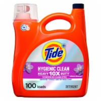 Tide HE Hygienic Clean Heavy Duty Spring Meadow Liquid Laundry Detergent
