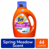 Tide HE Hygienic Clean Heavy Duty Spring Meadow Liquid Laundry Detergent