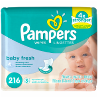 Pampers Baby Fresh Wipes Perspective: Main