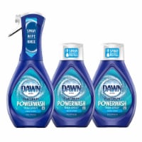 Dawn Platinum Powerwash Dish Spray, Dish Soap, Fresh Scent 16oz Spray +2 Refills
