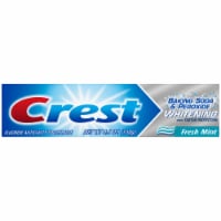 Crest Baking Soda & Peroxide Whitening Fresh Mint Fluoride Anticavity Toothpaste Perspective: Main