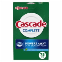 Cascade Powder Fresh Scent Dishwasher Detergent Perspective: Main