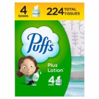 Puffs Plus Lotion Cube Facial Tissues