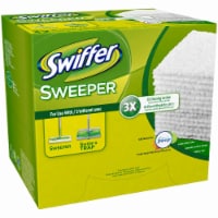 Swiffer Sweeper with Frbreze Sweet Citrus & Zest Dry Sweeping Cloth Refills Perspective: Main