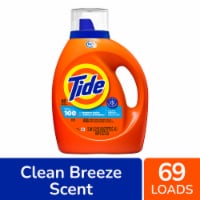 Tide HE Clean Breeze Liquid Laundry Detergent
