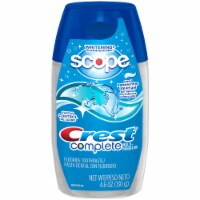 Crest Complete Whitening + Scope Toothpaste Cool Peppermint Liquid Gel Perspective: Main