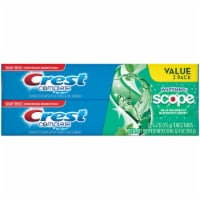 Crest Complete Whitening + Scope Toothpaste Perspective: Main