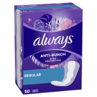 Always® Xtra Protection Anti-Bunch Regular Daily Liners Perspective: Main