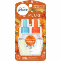 Febreze Plug Limited Edition Fresh-Harvest Pumpkin Scented Oil Refill Perspective: Main
