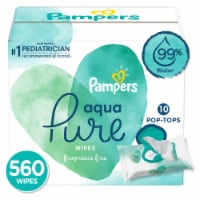 Pampers Fragrance Free Aqua Pure Baby Wipes