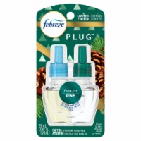 Febreze Plug Limited Edition Fresh-Cut Pine Scented Oil Refill Perspective: Main