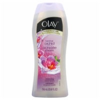Olay Fresh Outlast Orchid & Black Currant Body Wash Perspective: Main