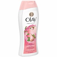Olay Fresh Collections White Strawberry and Mint Body Wash Perspective: Main