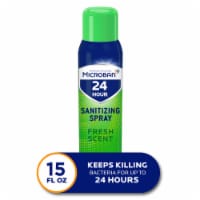 Microban Fresh Scent Disinfectant Sanitizing Spray