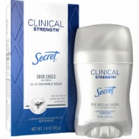 Secret® Clinical Strength® Odor Shield with Charcoal Invisible Solid Antiperspirant Deodorant Stick