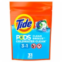 Tide PODS Clean Breeze Liquid Laundry Detergent Soap Pacs