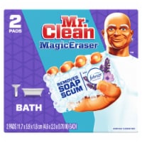 Mr. Clean Febreze Lavender Scent Magic Eraser Bath Cleaning Pads with Durafoam