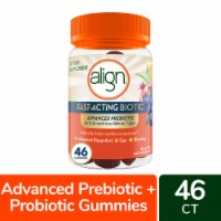 Align Advanced Prebiotic Fast-Acting Biotic Supplement Gummies Perspective: Main