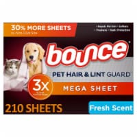 Bounce® Pet Hair and Lint Guard™ Fresh Scent Dryer Sheets