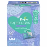 Pampers Expressions Botanical Rain Baby Wipes Pop-Top Packs