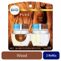 Febreze Wood Origins Fade Defy PLUG Air Freshener & Odor Eliminator Oil Refills