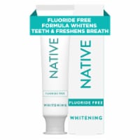 Native Whitening Wild Mint & Peppermint Oil Fluoride Free Toothpaste