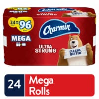 Charmin Ultra Strong Toilet Paper Tissue Mega Rolls Perspective: Main