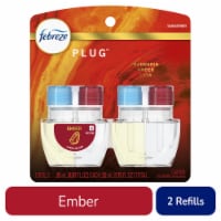 Febreze Origins Fade Defy PLUG Oil Air Freshener & Odor Fighter Ember Dual Refills