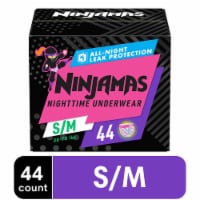 Ninjamas Nighttime Bedwetting Underwear Girls S/M Perspective: Main