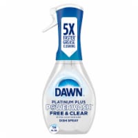 Dawn Platinum Powerwash Dish Spray, Dish Soap, Fresh Scent 16oz Spray +2  Refills