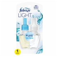 Febreze Sea Spray LIGHT Fade Defy PLUG Air Freshener Oil Refill