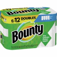 Bounty Double Roll Select-A-Size White Paper Towels