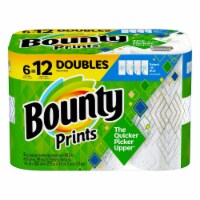 Bounty Prints Select-A-Size Double Roll Paper Towels