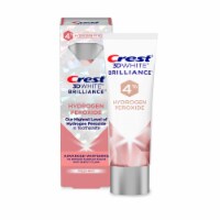 Crest 3D White Brilliance Hydrogen Peroxide Fluoride Toothpaste Perspective: Main
