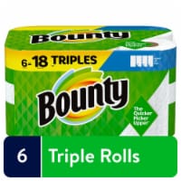 Bounty Triple Roll Select-A-Size White Paper Towels