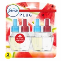 Febreze Odor-Fighting Fade Defy PLUG Air Freshener Watermelon Refills