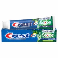 Crest Long Lasting Mint Flavor Premium Plus Scope Outlast Toothpaste Perspective: Main