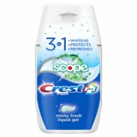 Crest Complete Plus Scope 3-In-1 Whitening Liquid Gel Toothpaste Perspective: Main