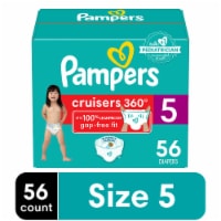 Pampers Easy Ups Training Pants Girls 3T-4T (30-40 lbs), 66 count - Kroger