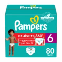 Pampers Cruisers 360 Fit Size 6 Baby Diapers
