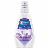 Crest Clean Mint 3DWhite Brilliance Alcohol Free Whitening Mouthwash