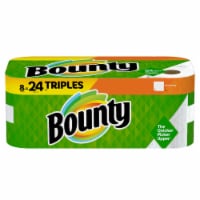 Bounty Triple Roll Full Sheet White Paper Towels Perspective: Main