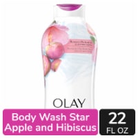 Olay Fresh Outlast Star Apple & Hibiscus Body Wash Perspective: Main