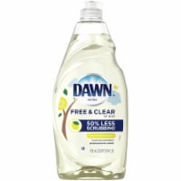 Dawn® Ultra Free & Clear Lemon Essence Scent Dishwashing Liquid Perspective: Main