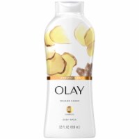 Olay Hydrating Glow Crushed Ginger B3 Complex Body Wash Perspective: Main