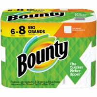 Bounty Full Sheets Big Roll White Paper Towels Perspective: Main