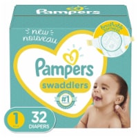 Pampers Swaddlers Newborn Diapers Size 1 Perspective: Main