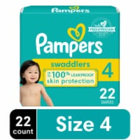 Pampers Swaddlers Baby Diapers Size 4 (22-37 lbs)
