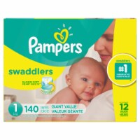 Pampers Swaddlers Size 1 Newborn Diapers Perspective: Main