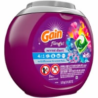Gain Flings Wildflower & Waterfall Pacs Liquid Laundry Detergent Perspective: Main